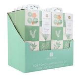 Herb Long Lunch Paper Napkins - 8 Pack Display | Summer Dinner Napkins |