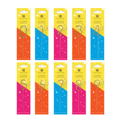 Birthday Brights Gold Number Sparkler Set 0-9