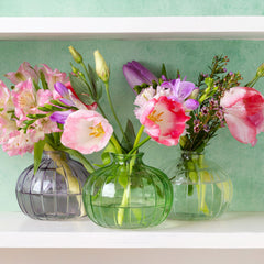 Lilac Glass Bud Vase - 8cm | Home Decor Gifts |