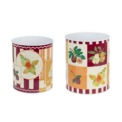 Autumn Icons Recyclable Storage Tins - 2 Pack | Fall Decor |