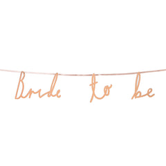 Bride to Be Garland