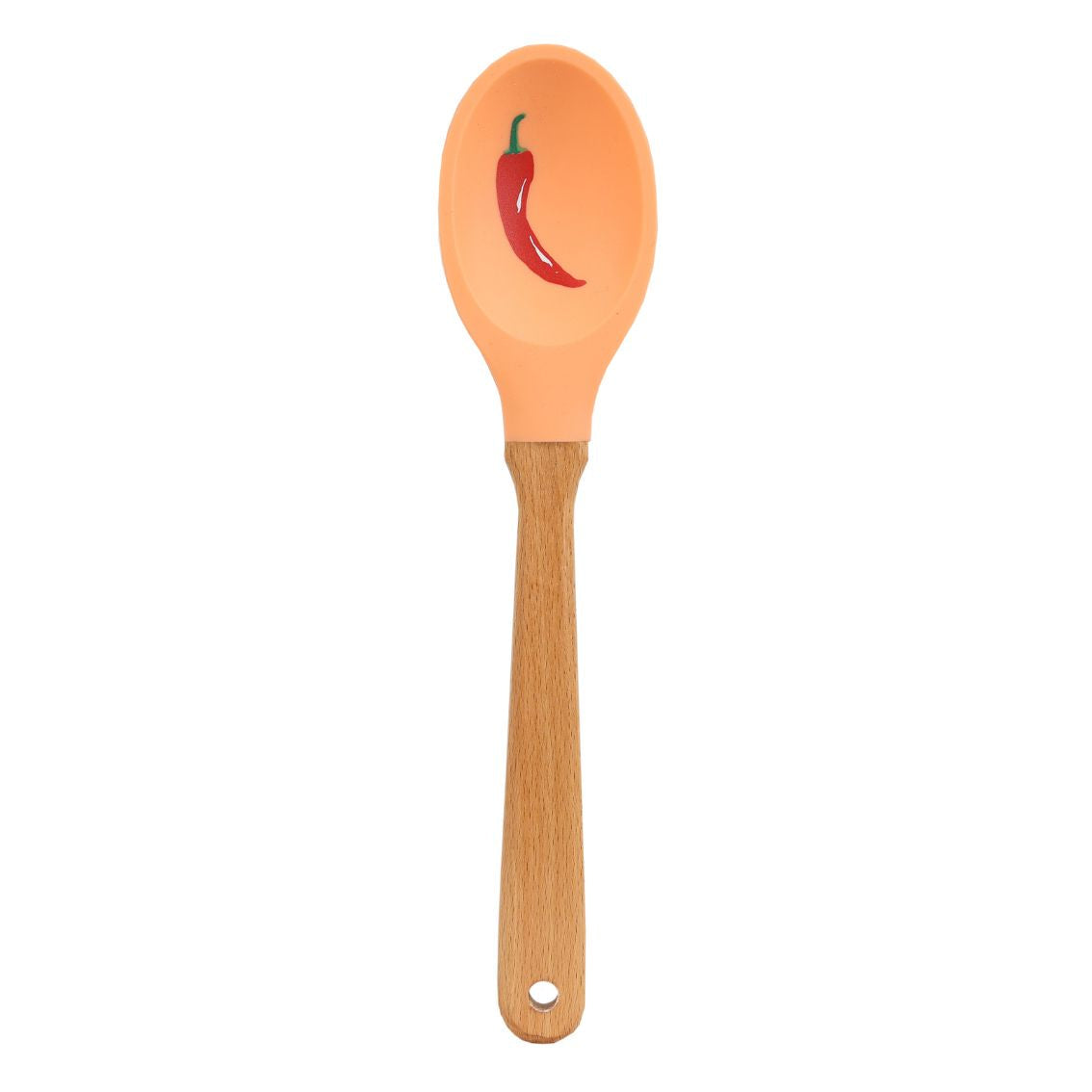 Food Icons Silicone Kitchen Utensils - 16 Pack | Summer Gifts |