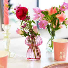 Bride Pink Paper Cups - 8 Pack | Hen Party Supplies |