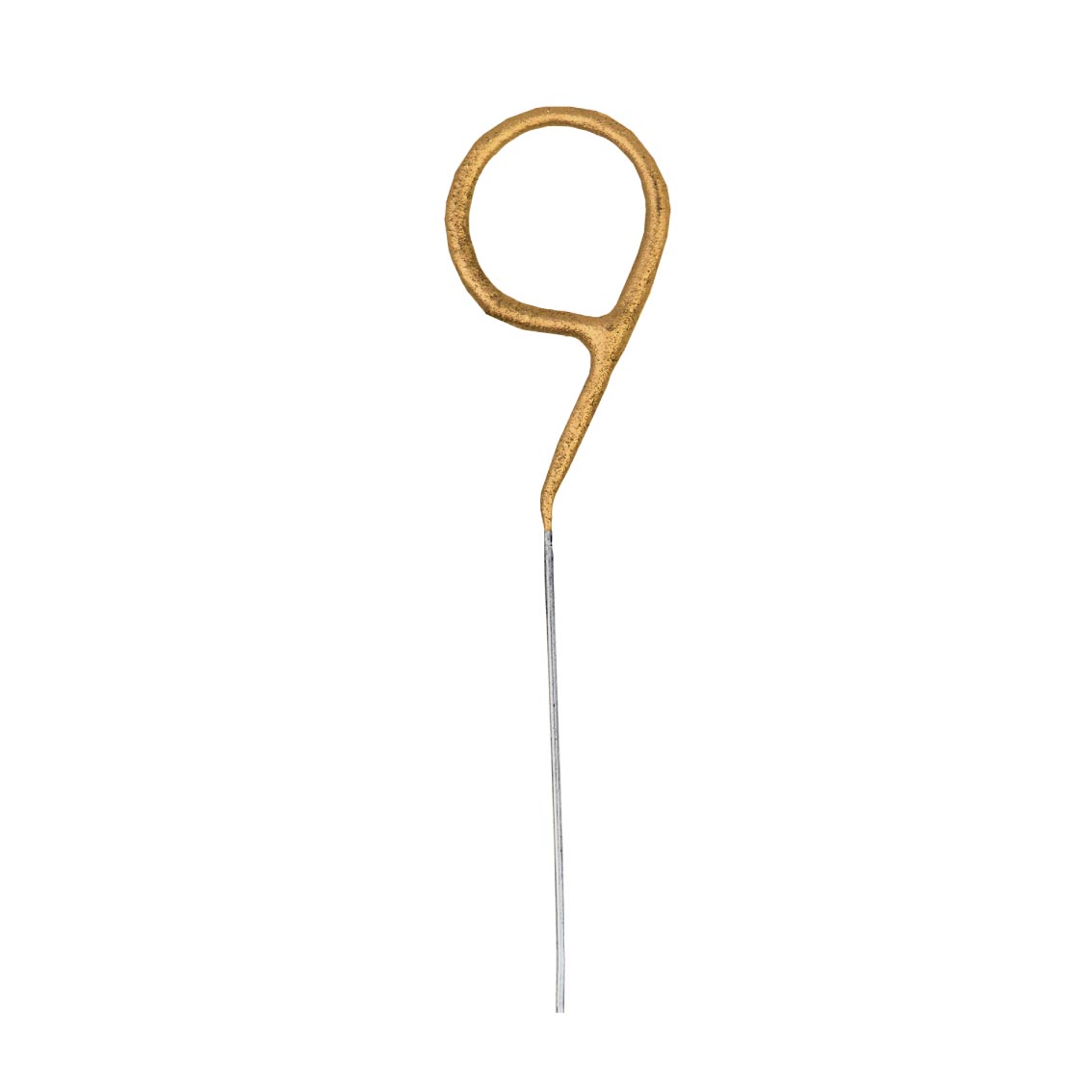 Birthday Brights Gold Number Sparkler 9
