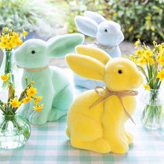 Blue Bunny Table Decoration 23.5cm | Spring Decor |