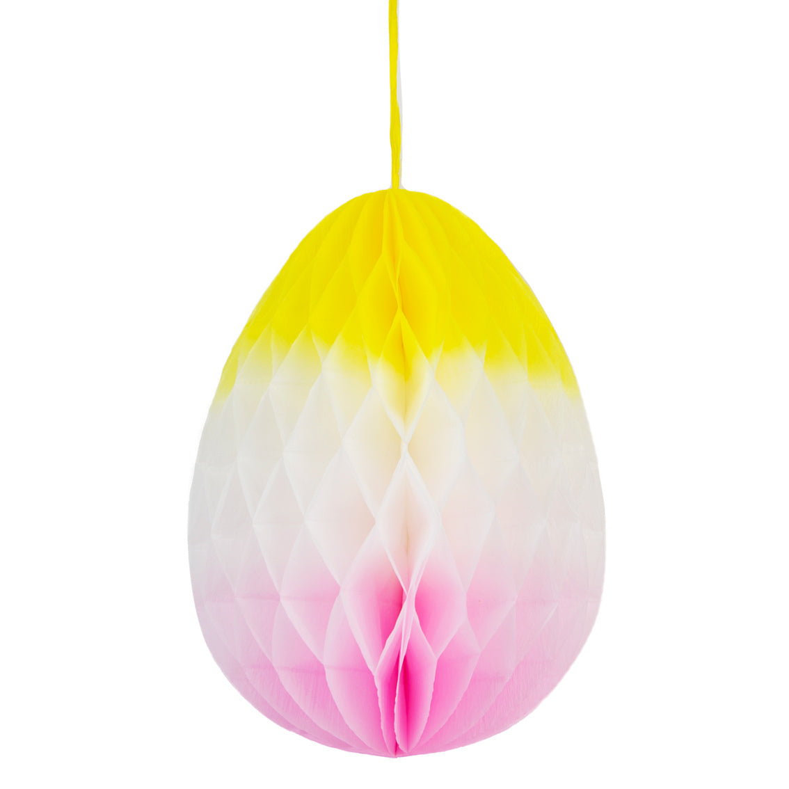 Hanging Honeycomb Ombre Easter Egg - 40cm | Easter Decor |