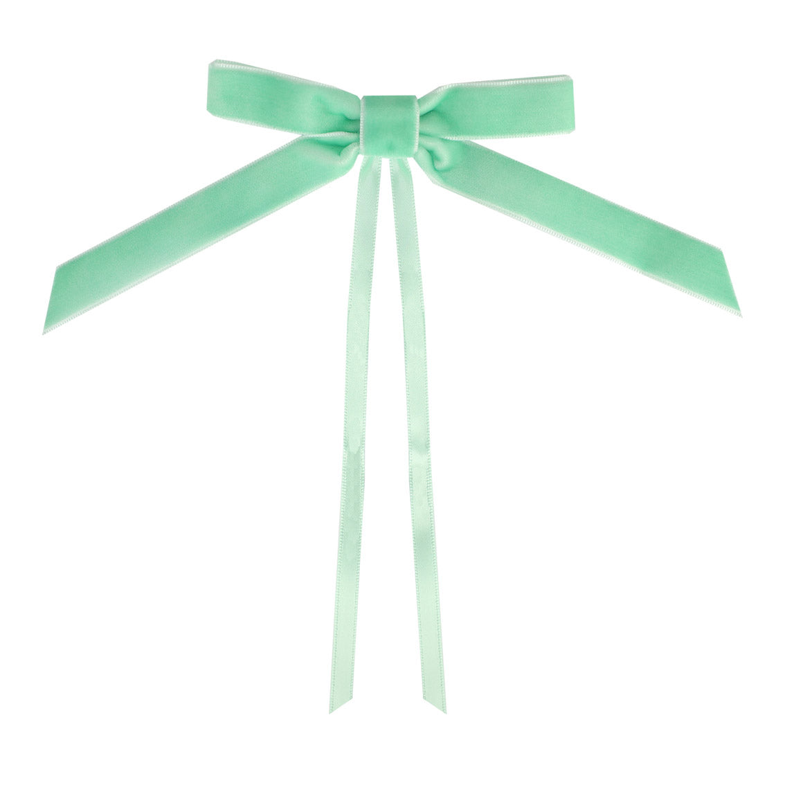 Green Velvet Bows - 8 Pack | Home Decor |