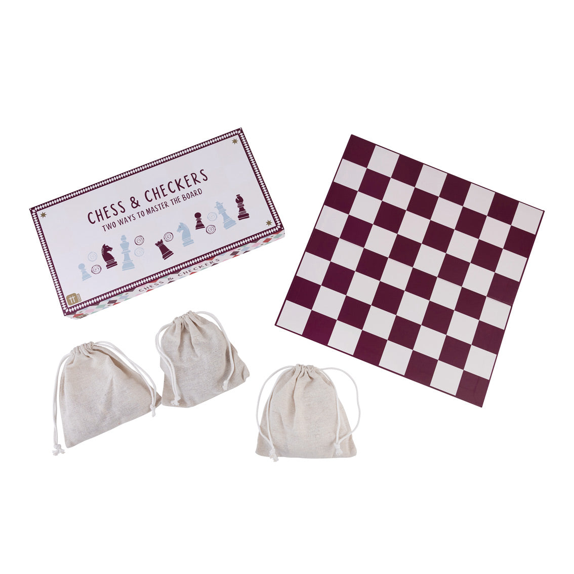 Chess & Checkers Set | Classic Games |