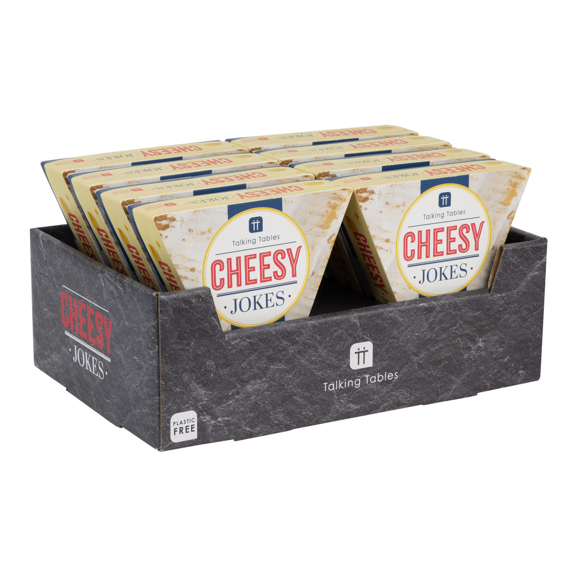 Cheesy Jokes - 8 Pack Display | Stocking Filler Gifts |