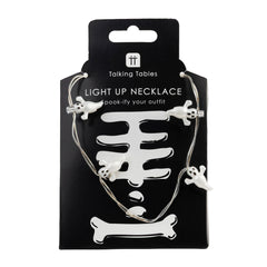 Halloween Ghost Light Up LED Necklace - 8 Unit Display | Halloween Decor |