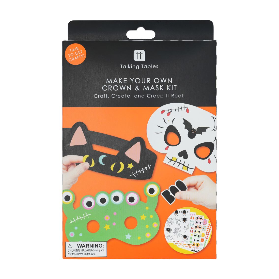 Halloween Masks & Headband Kit - 12 Pack | Halloween Decor |
