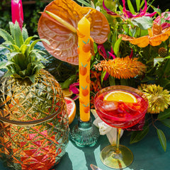 Lemon & Orange Dinner Candles - 2 Pack | Summer Gifts |