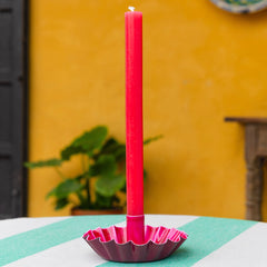 Cherry Red Dinner Candles - 25 Unit Display | Summer Home Decor |