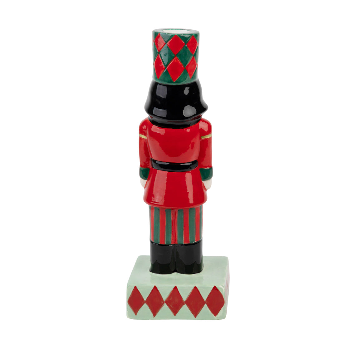 Hand-Painted Nutcracker Candle Holder | Christmas Gifts |