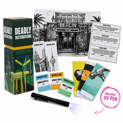 Berlin Murder Mystery Game - Deadly Destinations | Murder Mystery Game |