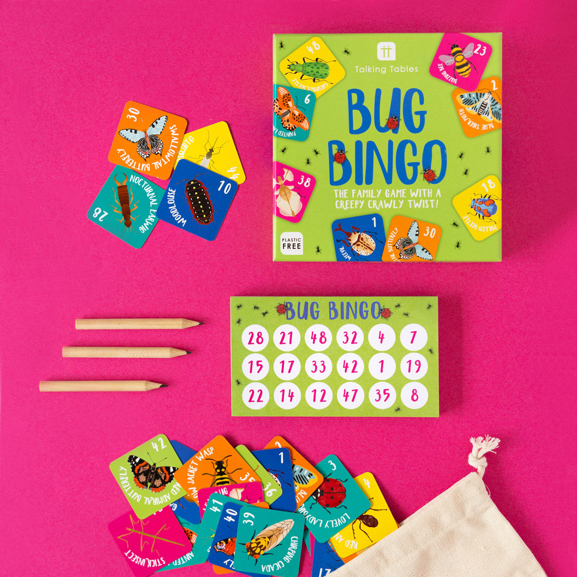 Bug Bingo Kids Game | Family Games |