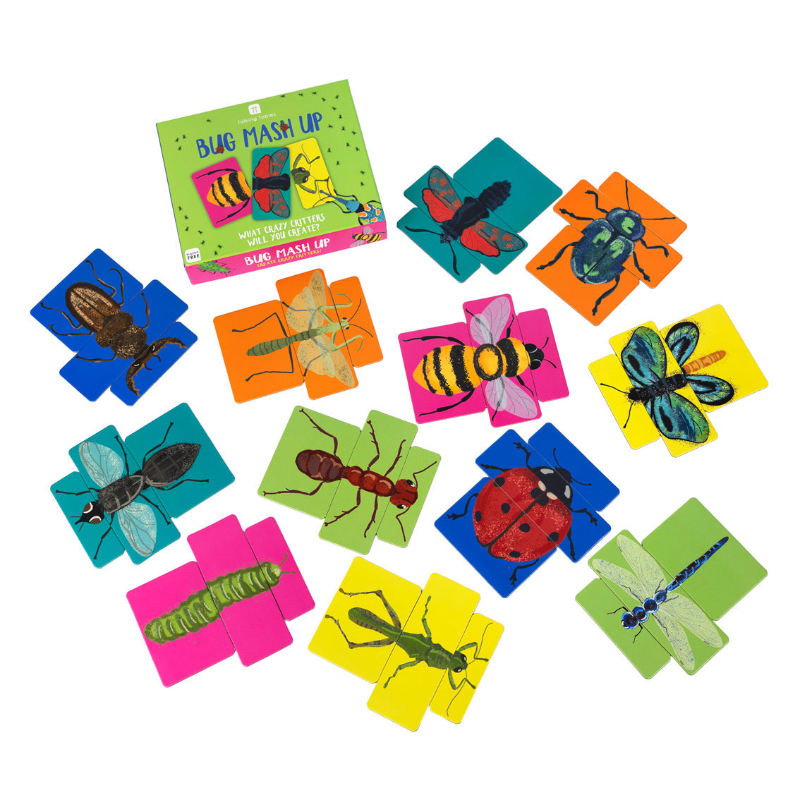 Bug Mash Up Kids Game | Kids Puzzle Games |