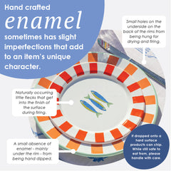 Enamel Plates Starter Set - 20cm | Summer Decor |