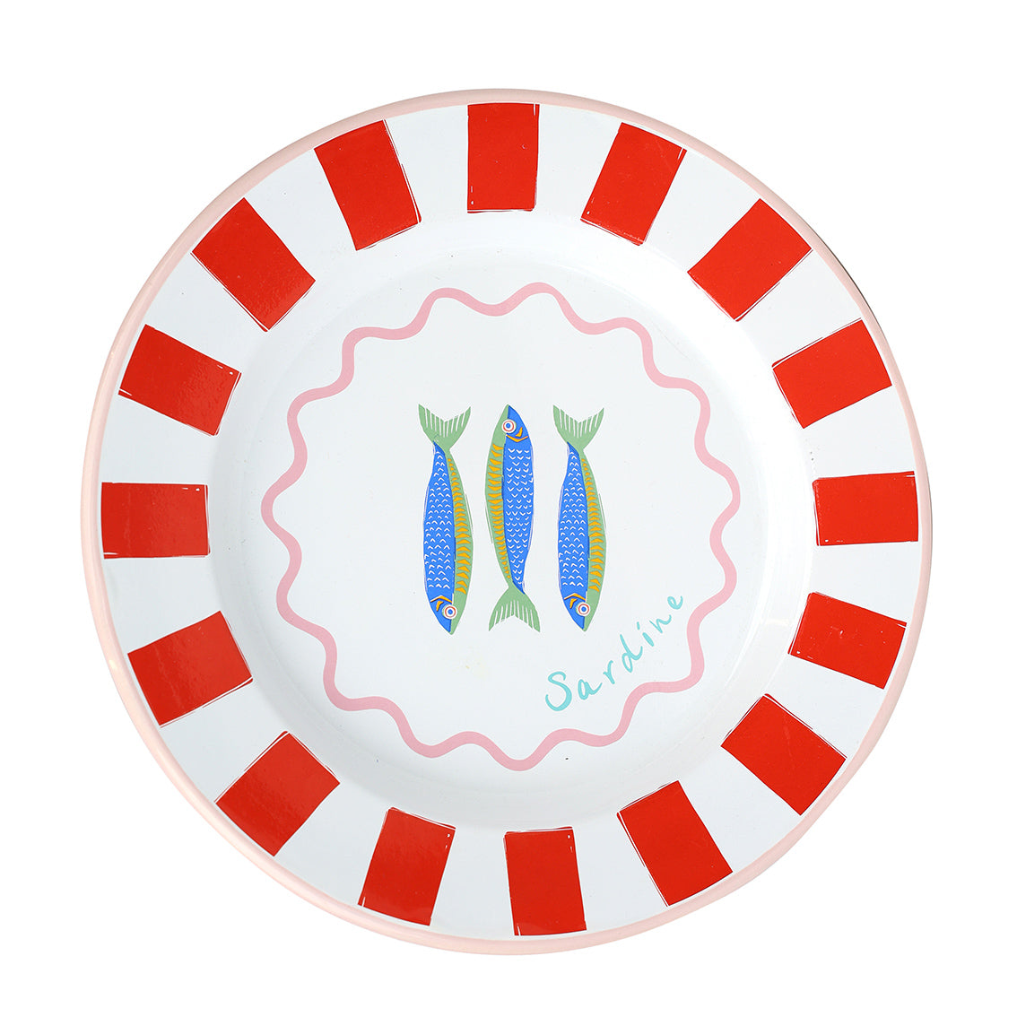 Enamel Plate Starter Set - 25cm | Summer Kitchenware |
