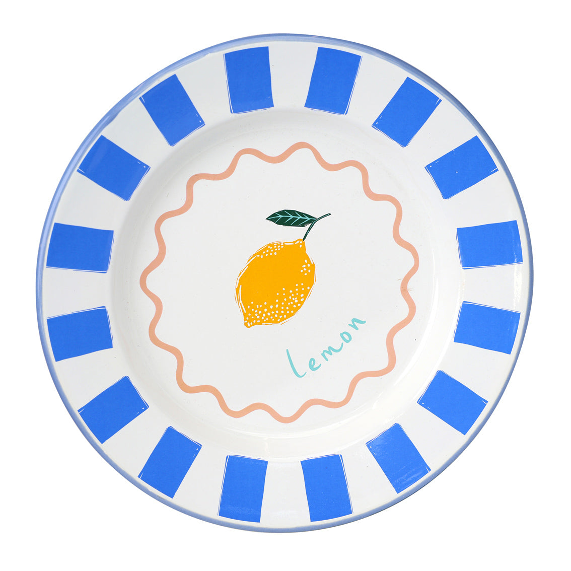 Enamel Plate Starter Set - 25cm | Summer Kitchenware |