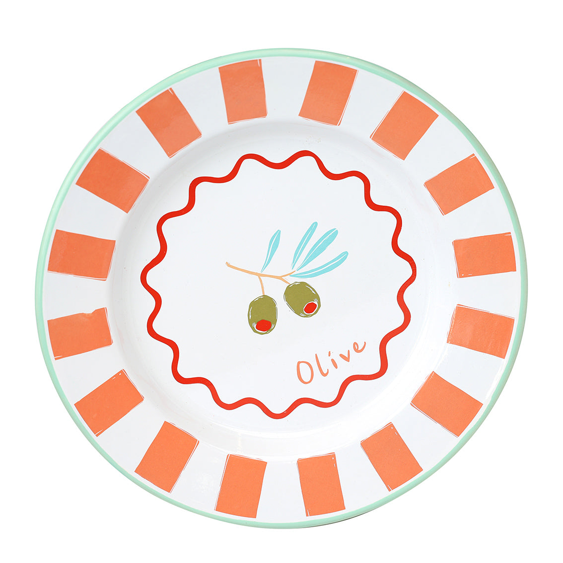 Enamel Plate Starter Set - 25cm | Summer Kitchenware |