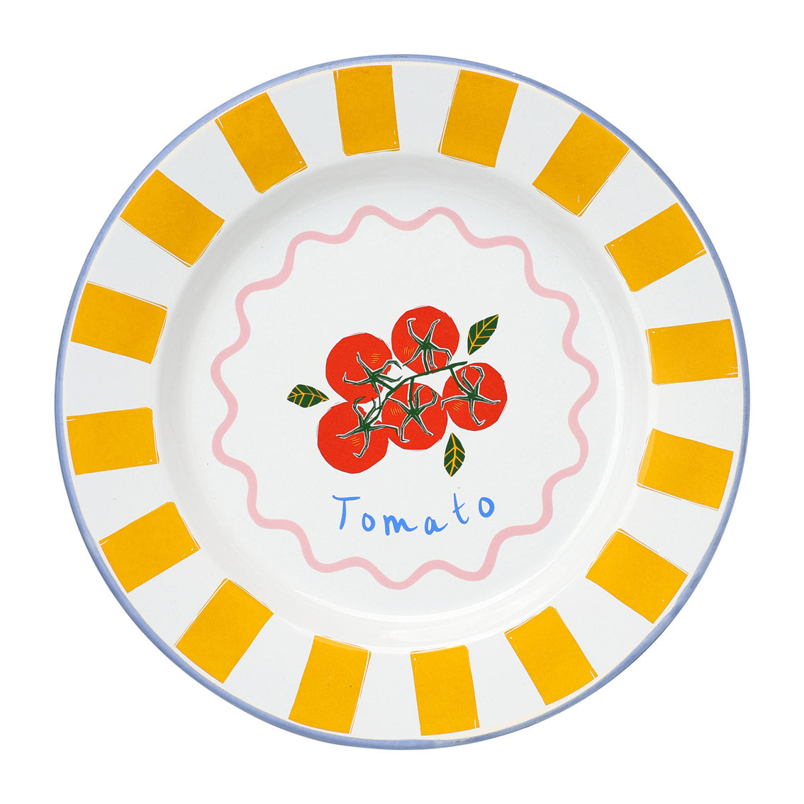 Enamel Plate Starter Set - 25cm | Summer Kitchenware |