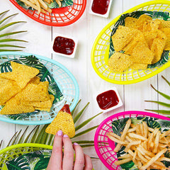 Coloured Food Baskets | Party Tableware  |