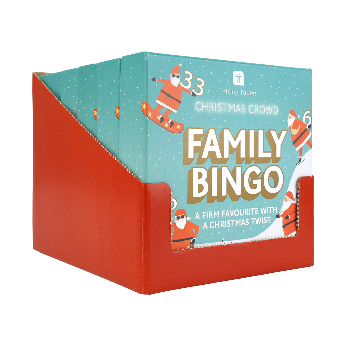 Christmas Family Bingo Game - 6 Unit Display | Christmas Games |