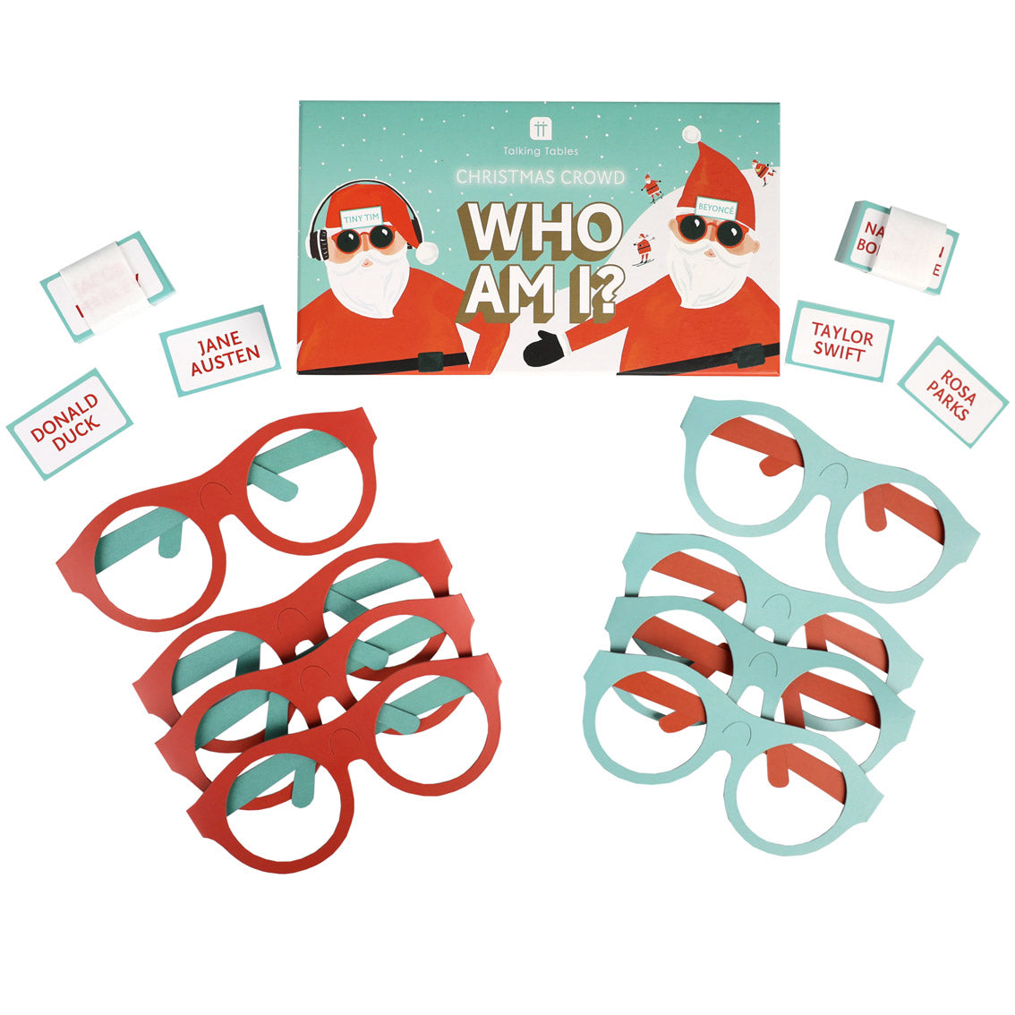 Christmas Family Who Am I Game - 6 Unit Display | Christmas Games |