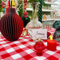 Flameless LED Tealight Candle - Red - 12 Unit Display | Home Decor |