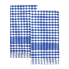 Blue Gingham Napkins - 2 Pack | Summer Decor |