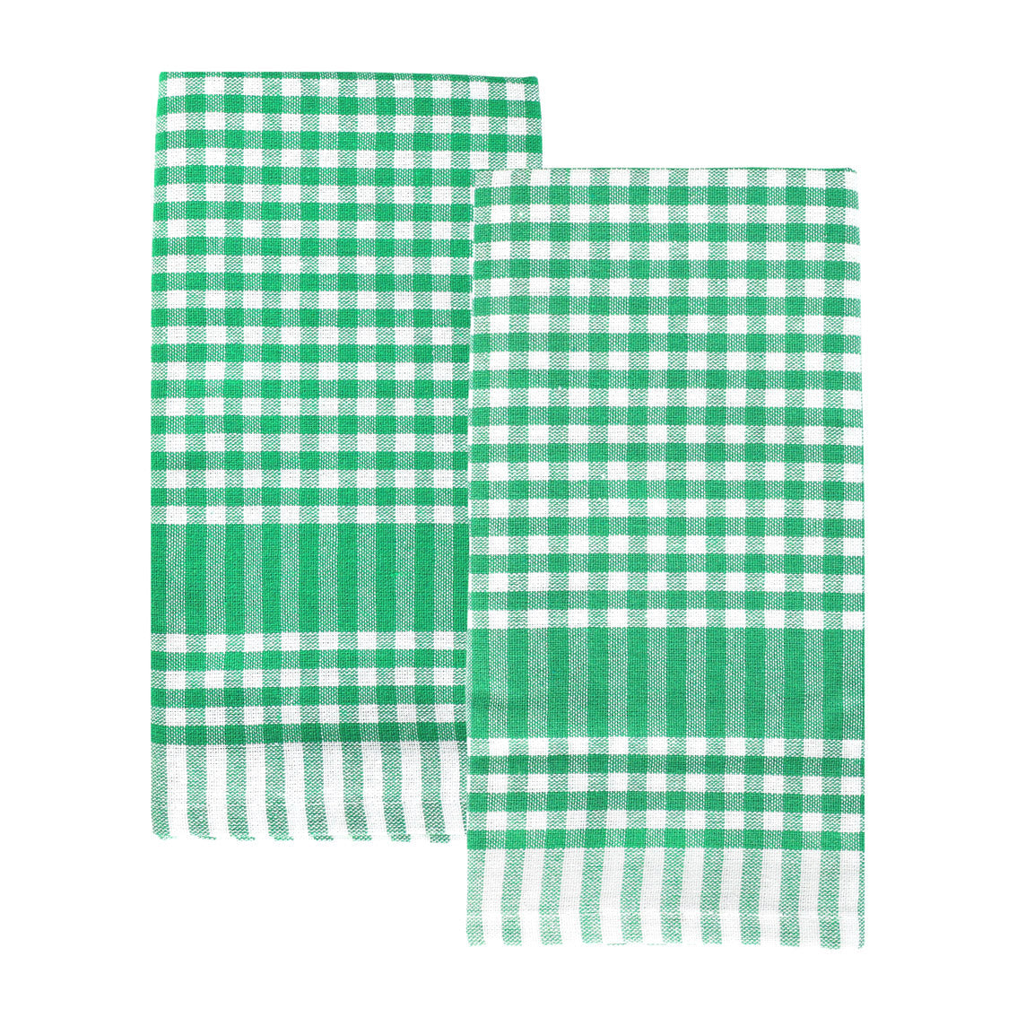 Gingham Fabric Tea Towels - 2 Pack