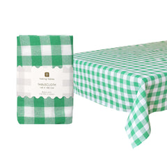 Fabric Gingham Tablecloths - 140cm x 180cm