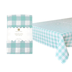 Fabric Gingham Tablecloths - 140cm x 180cm