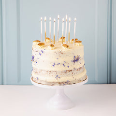 Gold Ombre Birthday Candles - 16 Pack | Cake Candles |