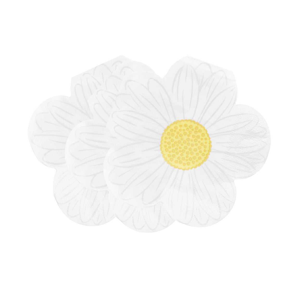 Daisy Paper Napkins - 20 Pack | Summer Napkins |