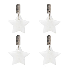 Marble Star Table Cover Weights - 4 Pack | Party Decor |