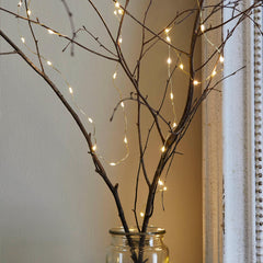 Gold LED String Lights - 3m - Display