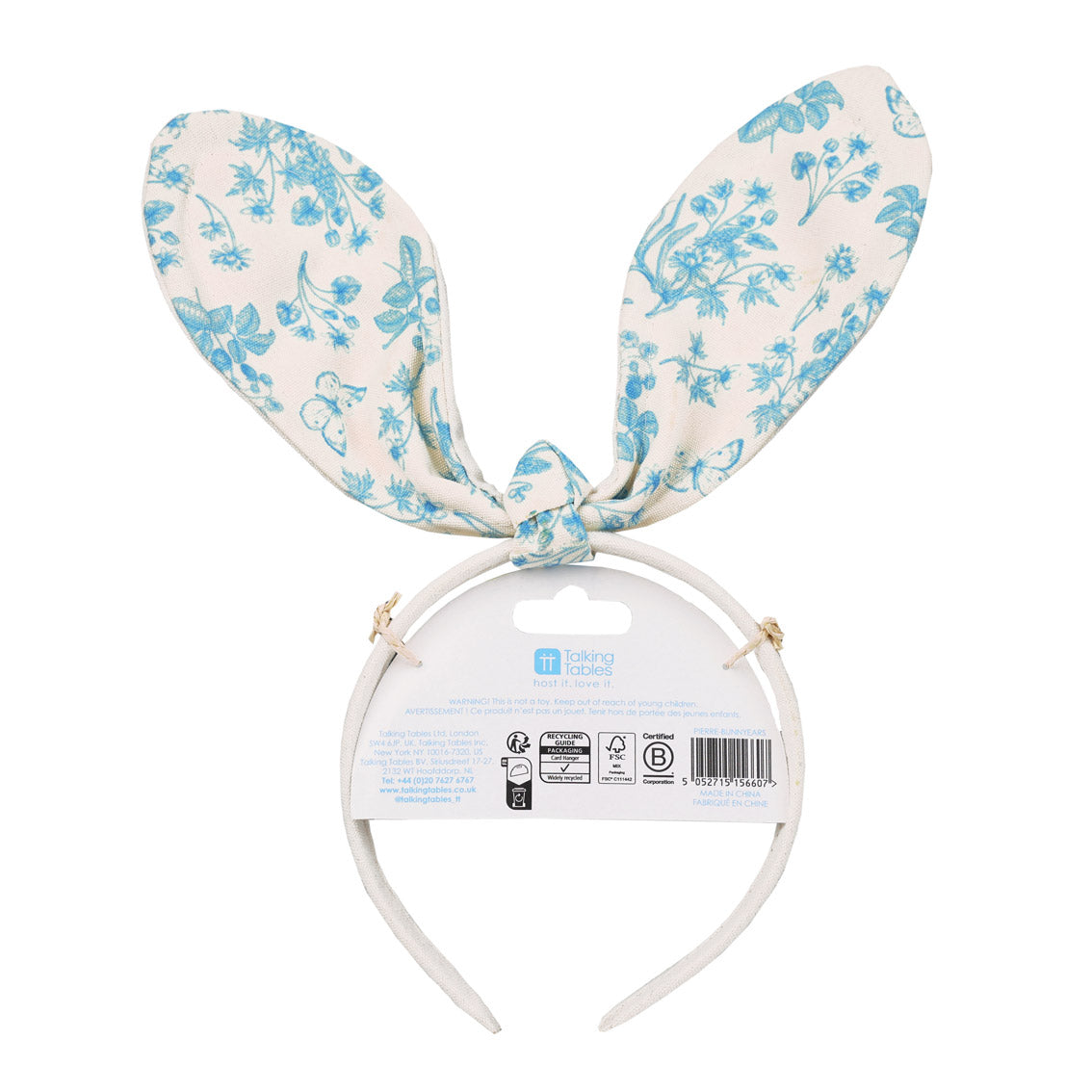 Fabric Bunny Ears Headband | Easter Gifts |