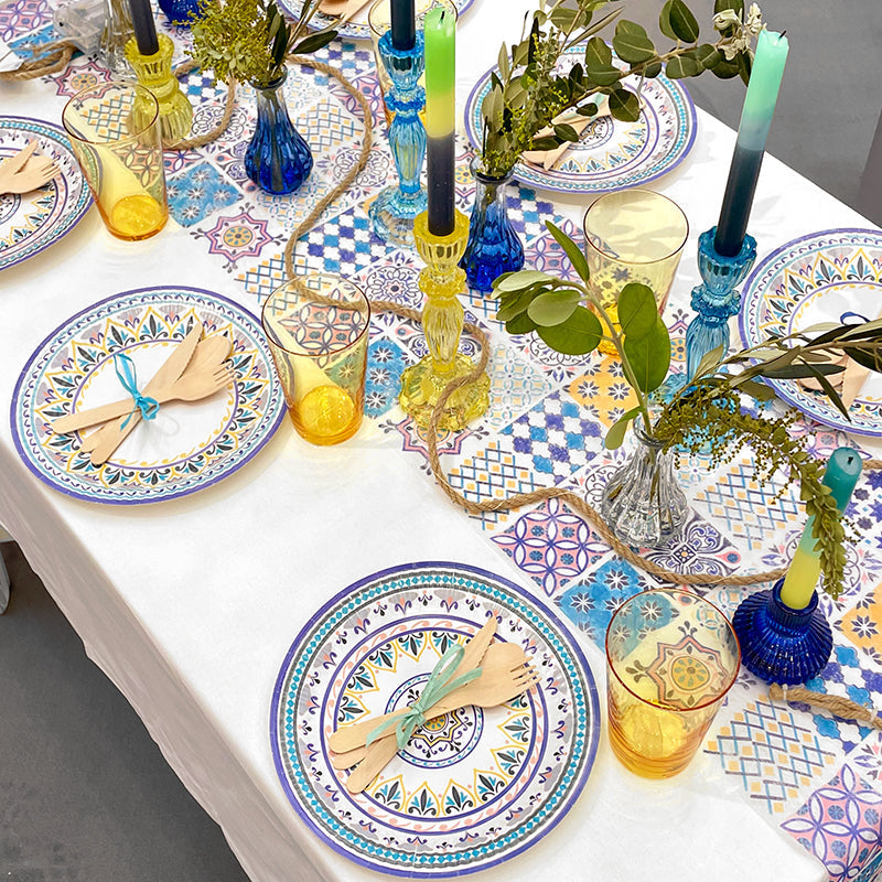Moroccan Souk Wooden Cutlery - 24 Sets | Summer Partyware |