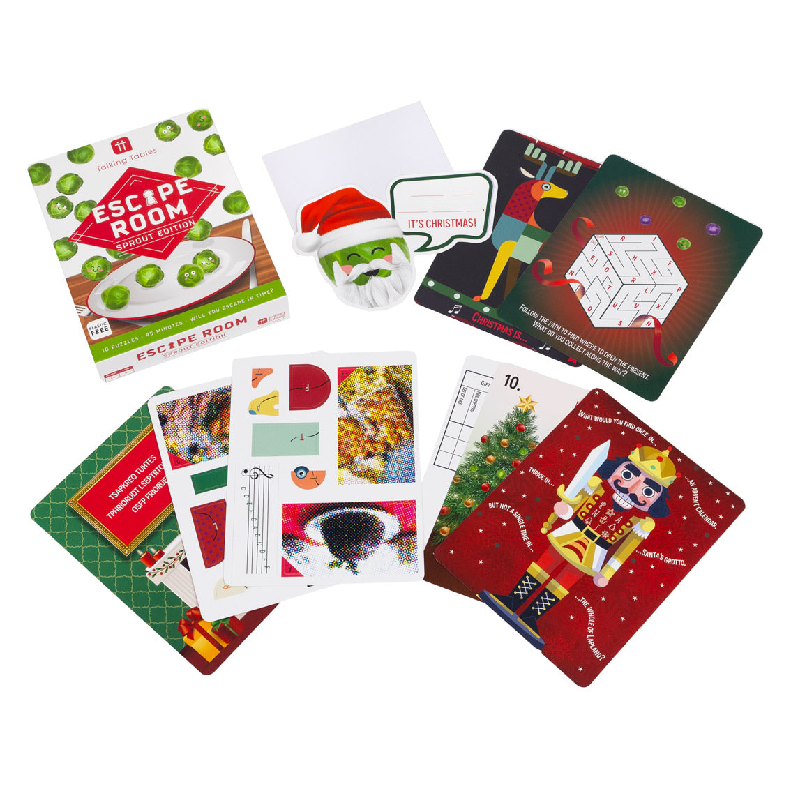 Mini Christmas Escape Room Game - Sprout Edition