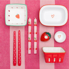 Heart Taper Dinner Candles - 2 Pack | Summer Gifts |
