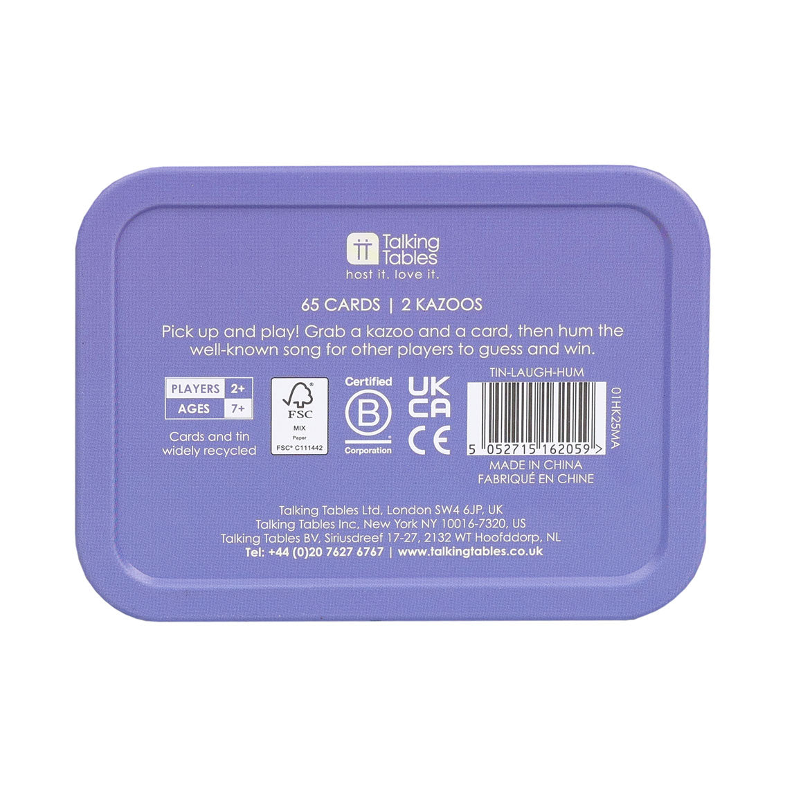 Laugh in a Tin - 20 Unit Mixed Display | Travel Games |