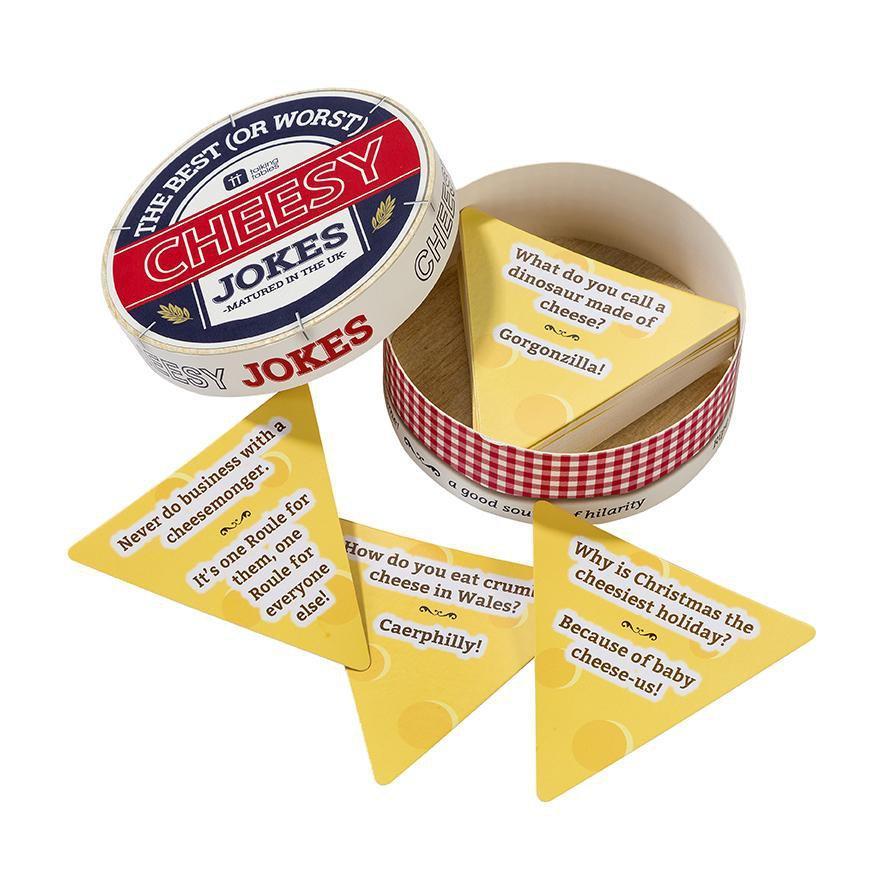 Cheesy Jokes - 8 Pack Display | Novelty Gifts |