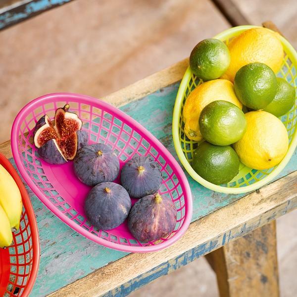 Coloured Food Baskets | Party Tableware  |
